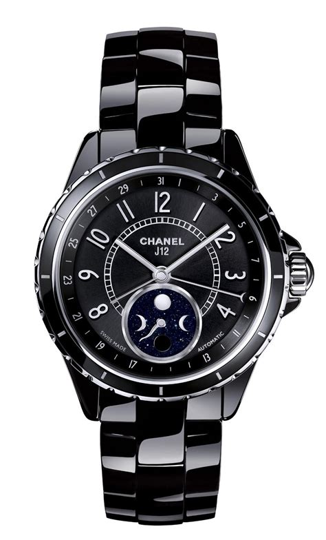 montre chanel j12 moonphase|Chanel looks to the stars with the new J12 Moonphase.